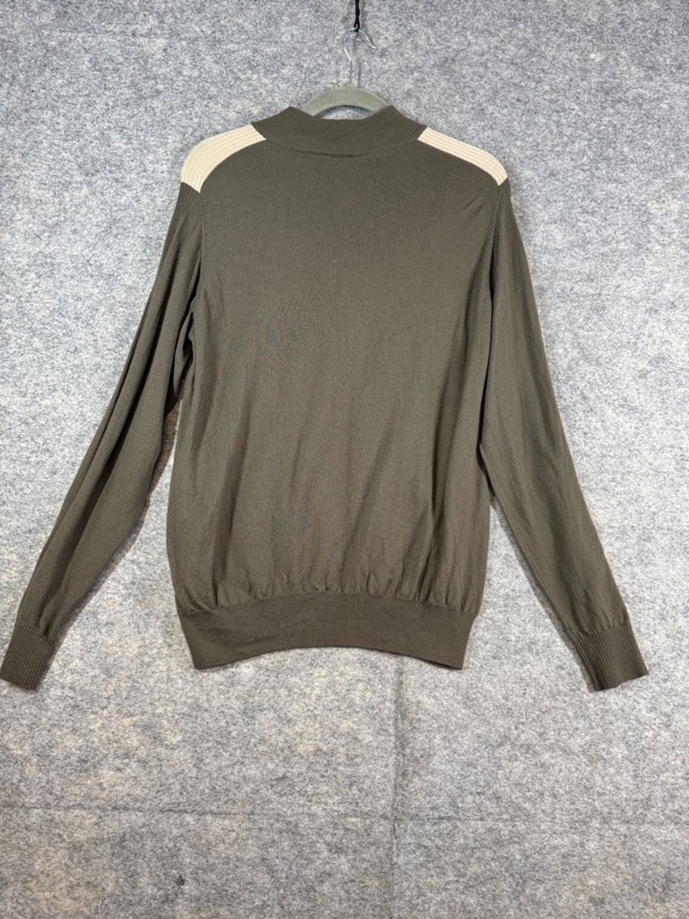 Armani Collezioni Minimalist Wool Pullover Sweater XL Quiet Luxury Comfy Cozy - Picture 11 of 13